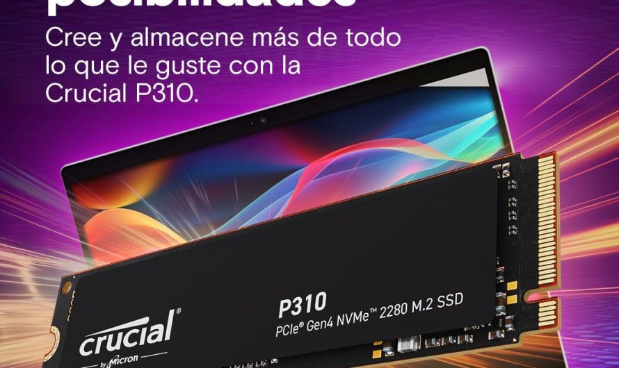 Crucial 2TB SSD M.2 P310 NVMe: El mejor disco duro calidad precio para comprar en 2026